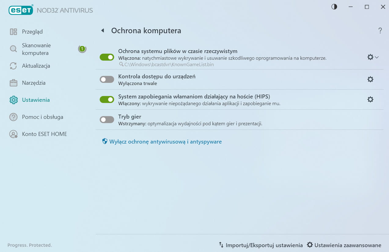 ESET NOD32 Antivirus Nowa licencja - obrazek 3