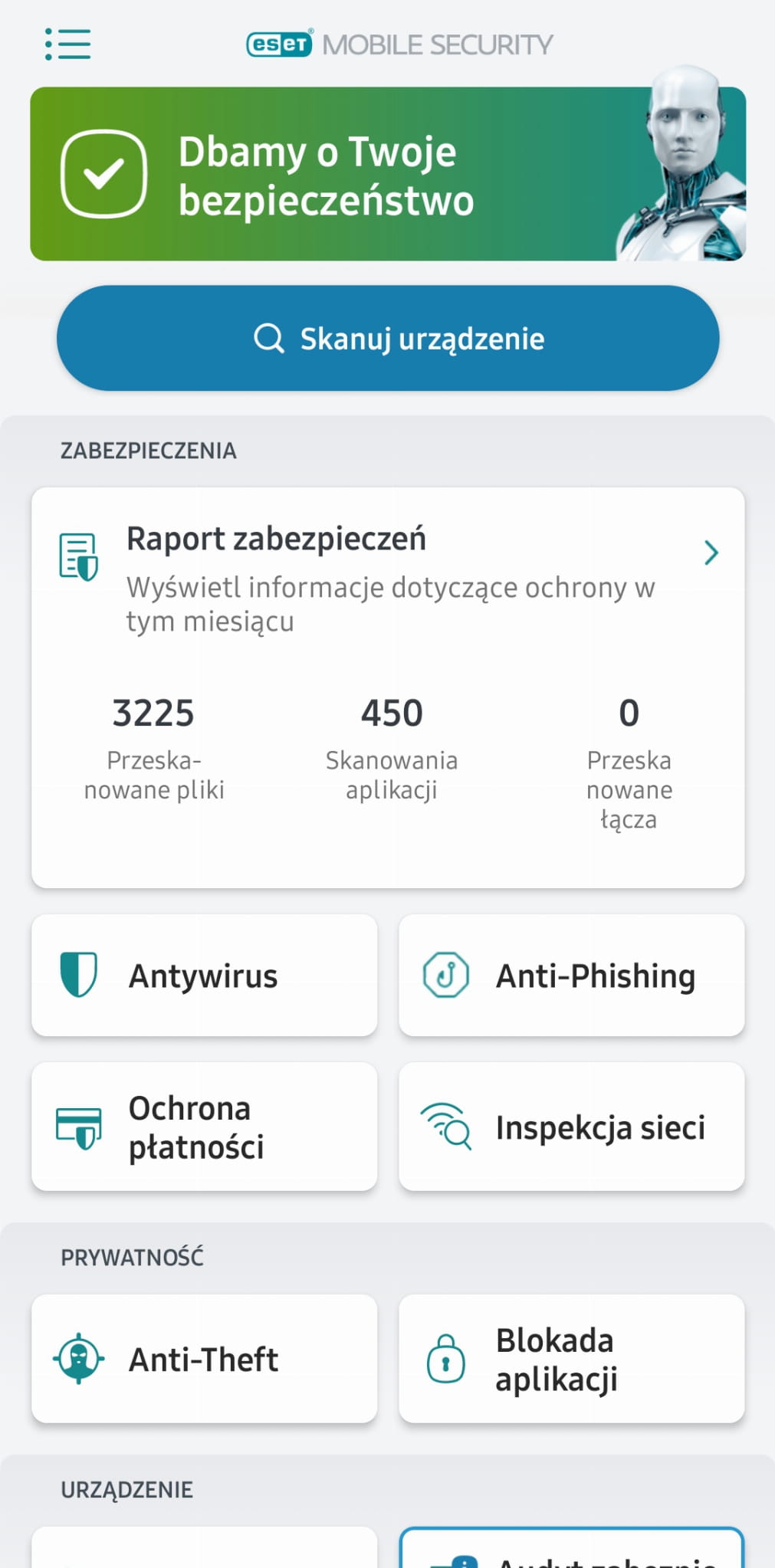 ESET Mobile Security Odnowienie - obrazek 2